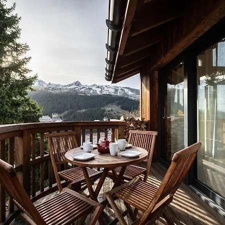 Superbe Avec Piscine A Moriond Chalet Courchevel